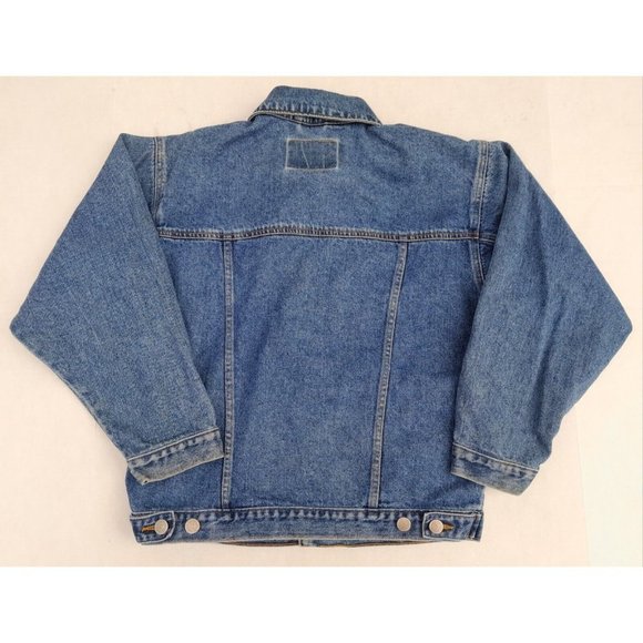 Genuine Blues Jeanswear Women's Blue Denim Jacket Size 12 (L) With Pockets - Picture 9 of 10